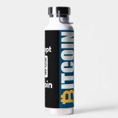 スタイリッシュビットコイン – Btc暗号水ボトル ウォーターボトル (左面)