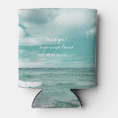 スタイリッシュビーチス結婚ターカスタムフィッシュ 缶クーラー (正面)