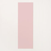 スタイリッシュピンクモダンスクリプガーリートのモノグラム名 ヨガマット (裏面)