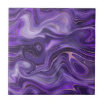 スタイリッシュファンキーGroovy Purple Curves Marble 1-6 タイル<br><div class="desc">少しオリジナルを探違うしてる？このモダン溝状の紫の大理石の模倣曲線プリント壁セラミックタイルは、あなたが必要とするちょうど何である。4.25 x 4.25および6 x 6インチの2つのサイズで利用可能。これはフラットカラーのプリントであり、実際の大理石ではない。キッチン、リビングルームまたはバスルームの壁をドレスアップ高品質し、このタイルは、6つのバリエーションで利用可能な違うので、一緒に置くとコピー貼り付けの効果がない。これはバージョン1である。</div>