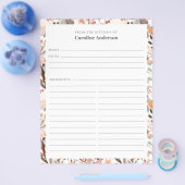 スタイリッシュフローラ中和縁どカスタムレシピページ チラシ (シングル)