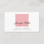 スタイリッシュプロフェッショナルクリエイティブシンプルモダンデザイン 名刺 (正面)