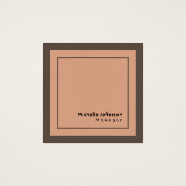 スタイリッシュプロフェッショナルミニマリストプロファイルカード