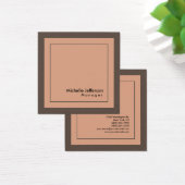 スタイリッシュプロフェッショナルミニマリストプロファイルカード (デスク)