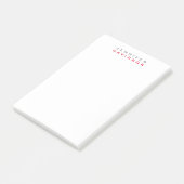 スタイリッシュプロフェッショナルモダン名 ポストイット (アングル)