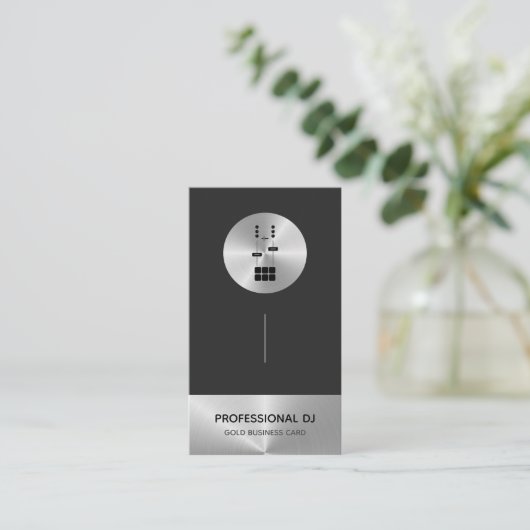 スタイリッシュプロフェッショナルDJ -メフェイクタル 名刺 (スタンド正面)