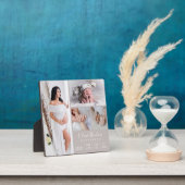 スタイリッシュベビー写真家の記念物ベージュ フォトプラーク (インサイチュ)