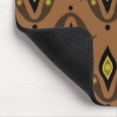 スタイリッシュマウスパッド、ブラウン、ブラック、グリーン マウスパッド (コーナー)