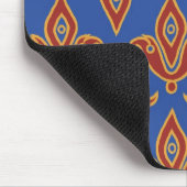 スタイリッシュマウスパッド,赤,金ゴールド,青フルーアデリス マウスパッド (コーナー)