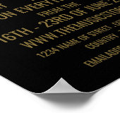 スタイリッシュミュージカル楽器店 ポスター (角)