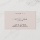 スタイリッシュモダンお洒落デザインプロフェッショナルトレンディー 名刺 (正面)