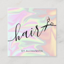 スタイリッシュモダンエレガントホログラフィック