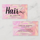 スタイリッシュモダンエレガントホログラフィック 名刺 (正面/裏面)