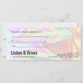 スタイリッシュモダンエレガントホログラフィ (裏面)