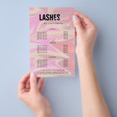 スタイリッシュモダンエレガントホログラフィ チラシ (ハンドル)