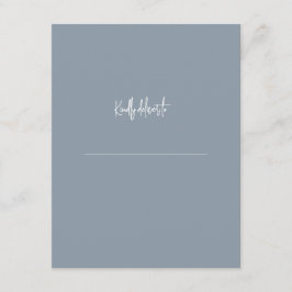 スタイリッシュモダンエレガント名前をカスタムするエンクロージャ エンクロージャーカード