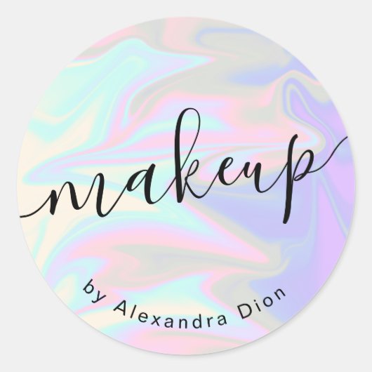 スタイリッシュモダンエレガント時計 ラウンドシール (正面)