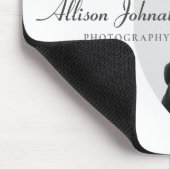 スタイリッシュモダンカスタム白黒 マウスパッド (コーナー)