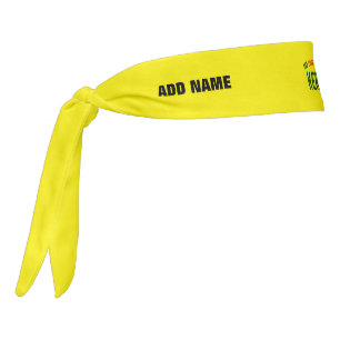 スタイリッシュモダンカスタムBRIGHT YELLOW VERIFIED BRAND タイヘッドバンド