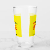 スタイリッシュモダンカスタムBRIGHT YELLOW VERIFIED BRAND タンブラーグラス (左)