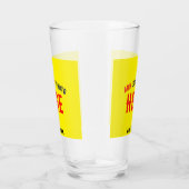 スタイリッシュモダンカスタムBRIGHT YELLOW VERIFIED BRAND タンブラーグラス (右)