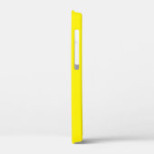 スタイリッシュモダンカスタムBRIGHT YELLOW VERIFIED BRAND Case-Mate iPhoneケース (裏面 / 左)