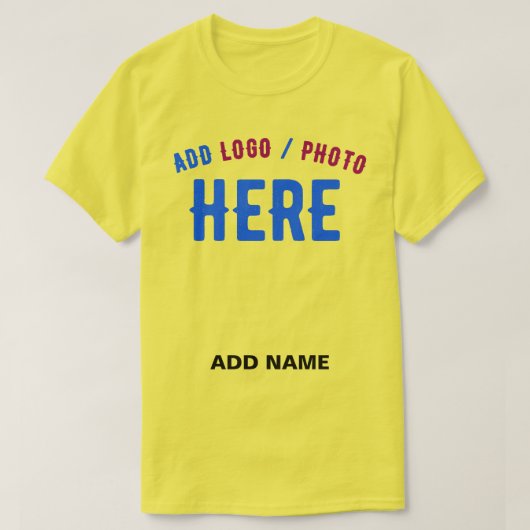 スタイリッシュモダンカスタムBRIGHT YELLOW VERIFIED BRAND Tシャツ (デザイン正面)