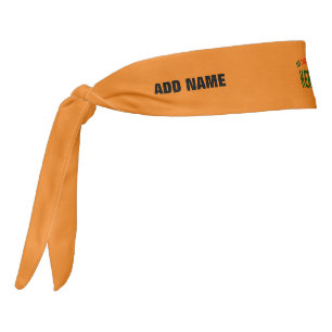 スタイリッシュモダンカスタムDARK ORANGE VERIFIED BRANDED タイヘッドバンド
