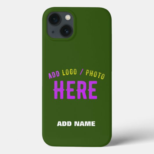 スタイリッシュモダンカスタムFOREST GREEN検証済みブランド Case-Mate iPhoneケース (裏面)