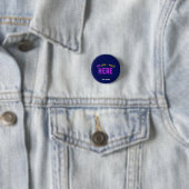 スタイリッシュモダンカスタムNAVY BLUE VERIFIED BRANDED 缶バッジ (インサイチュ)