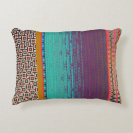 スタイリッシュモダンカラフルパターンboho装飾用クッション アクセントクッション