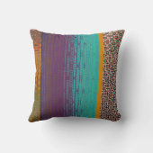 スタイリッシュモダンカラフルパターンboho装飾用クッション クッション (裏面)