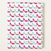 スタイリッシュモダンガーリーユニークキュートなハイヒール靴 プランナー手帳 (裏面)