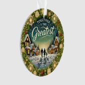 スタイリッシュモダンシンプルUniqueRetro VintageChristmas オーナメント (正面)