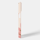 スタイリッシュモダンタイポグラフィフローラ Case-Mate iPhoneケース (裏面 / 右)