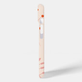 スタイリッシュモダンタイポグラフィフローラ Case-Mate iPhoneケース (裏面 / 左)