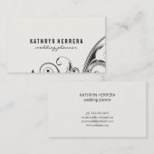 スタイリッシュモダンデザイン 名刺 (正面/裏面)