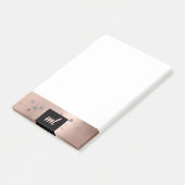 スタイリッシュモダンバラ金ゴールド銀紙吹雪ドット ポストイット (アングル)