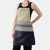 スタイリッシュモダンパターン(の模様が)ある エプロン (インサイチュ)