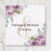 スタイリッシュモダンフローラ結婚植物体 フェイバータグ (正面)