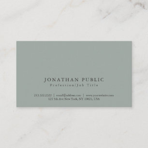 スタイリッシュモダンプロフェッショナル平野 名刺