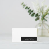スタイリッシュモダンミニマルシンプル 名刺 (スタンド正面)