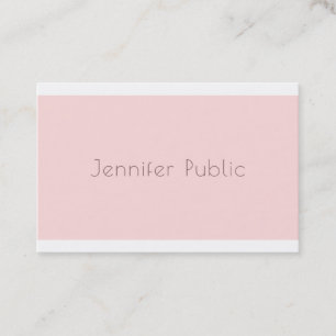 スタイリッシュモダンミニマルデザイントレンディー 名刺