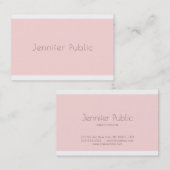 スタイリッシュモダンミニマルデザイントレンディー 名刺 (正面/裏面)