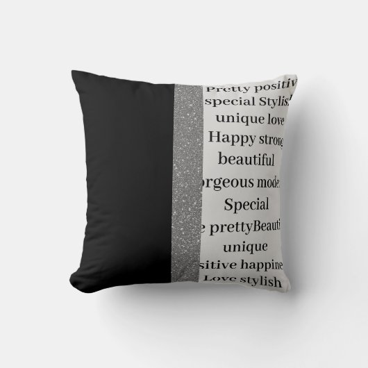 スタイリッシュモダンユニーク クッション (正面)