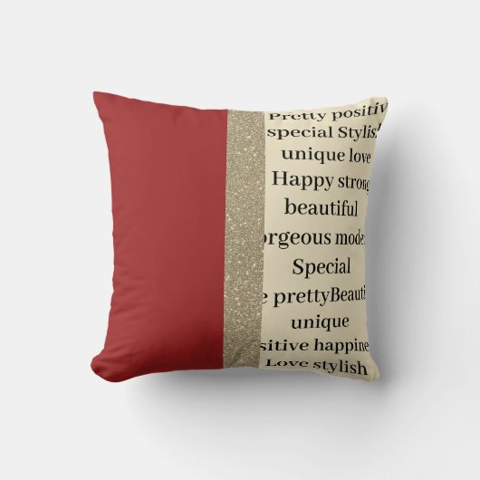 スタイリッシュモダンユニーク クッション (正面)