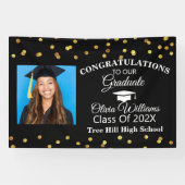 スタイリッシュモダン卒業会 横断幕 (横)