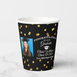スタイリッシュモダン卒業会 紙コップ