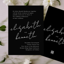 スタイリッシュモダン名前をカスタムするTuxedo金ゴールド結婚ズ