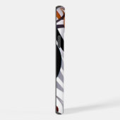 スタイリッシュモダン抽象芸術 iPhoneケース (右側面)